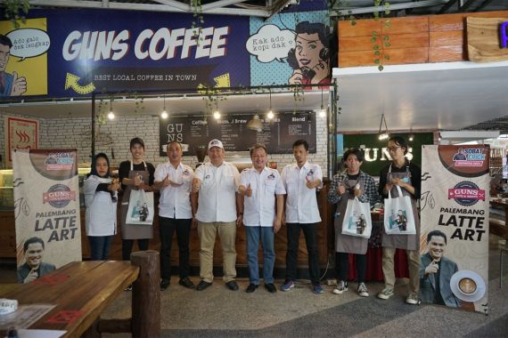 Sobat Erick Gelar Kontes Latte Art, Dukung UMKM Pengembang Kopi - JPNN.COM