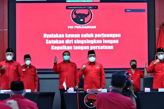 Kumpulkan Kader Pilihan se-Indonesia, Lihat Tuh, Semangat PDIP Hattrick Menang di 2024 - JPNN.COM