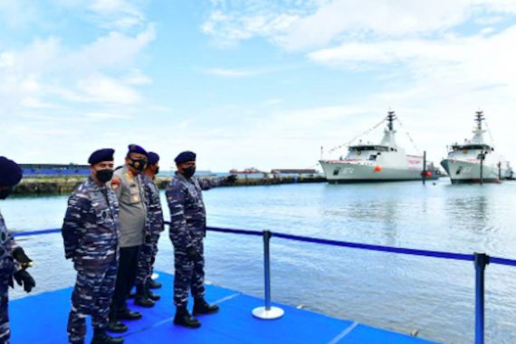 PT CMS Membangun Kapal Patroli Cepat TNI AL 60 M, Laksamana Yudo Bilang Begini - JPNN.COM