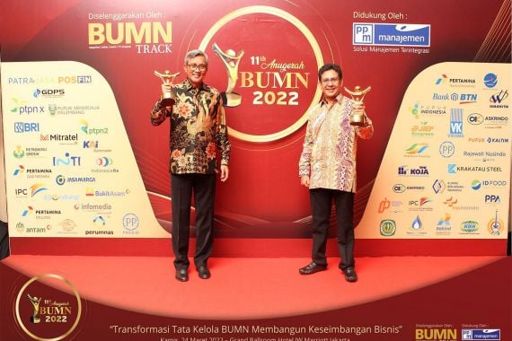 Patra Jasa Raih Dua Penghargaan Anugerah BUMN 2022 - JPNN.COM