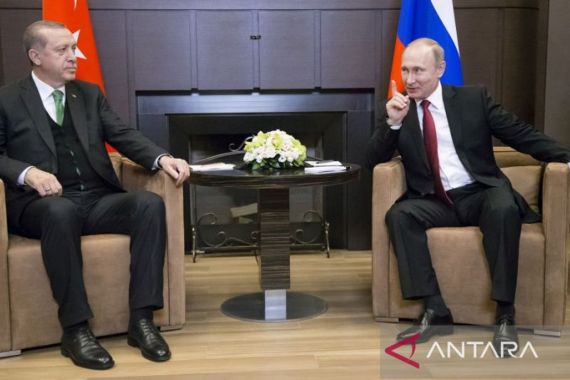 Putin Menang Telak di Pilpres Rusia, Erdogan Menyambut Gembira - JPNN.COM