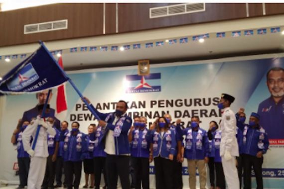 Sejumlah Instruksi AHY Saat Melantik DPD PD Papua Barat - JPNN.COM