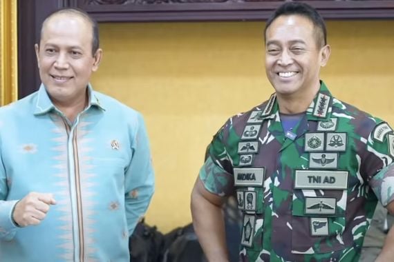 Jenderal Andika kepada Komjen Boy Rafli Amar: Saya Pasti Mendukung, Mas! - JPNN.COM