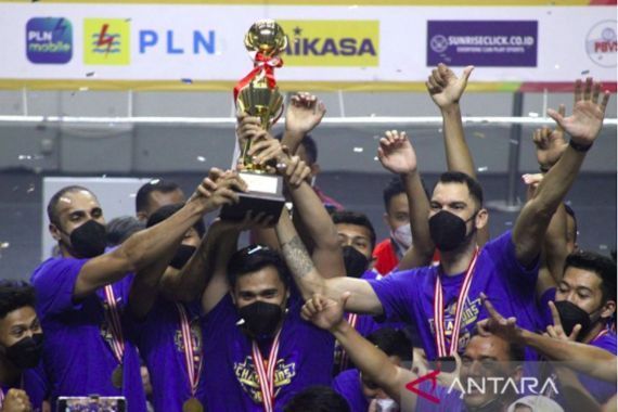 Tumbangkan Surabaya Bhayangkara Samator, Bogor LaVani Juara Proliga 2022 - JPNN.COM