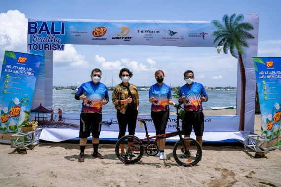 Hydro Coco Selenggarakan Event Bersepeda Eksklusif Bertema Bali Health Tourism - JPNN.COM