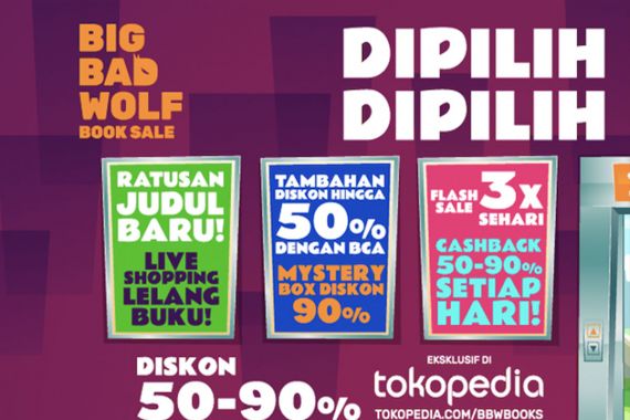 Berburu Buku Murah dan Berkualitas di Big Bad Wolf Books - JPNN.COM