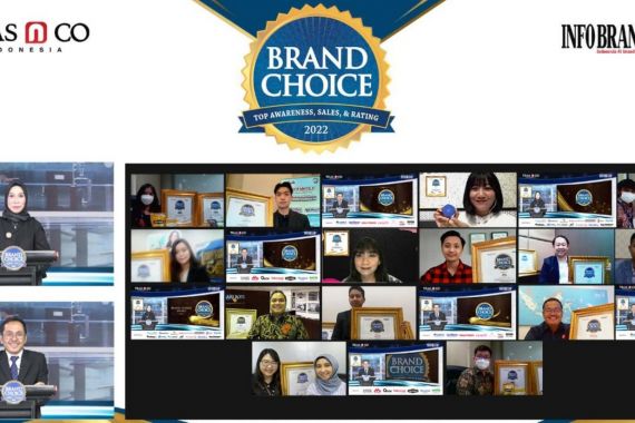 Belasan Merek Raih Brand Choice Award 2022 - JPNN.COM