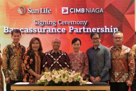 Sun Life Indonesia Bersama CIMB Niaga Perdalam Kemitraan Bancassurance - JPNN.COM
