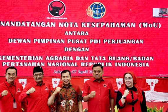 Gandeng Kementerian BPN/ATR, PDIP Sebut Selesaikan Misi Megawati yang Tertunda - JPNN.COM