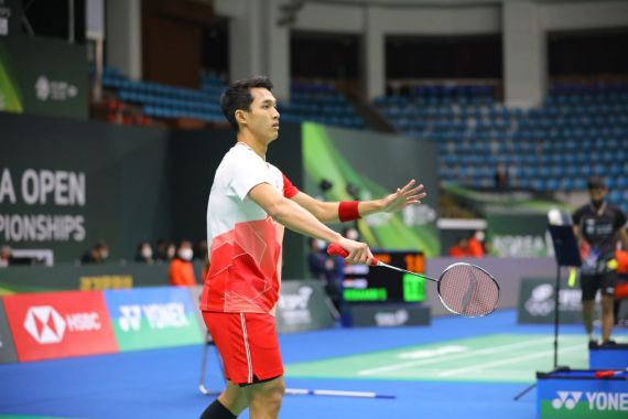 Lolos Perempat Final Korea Open 2022, Jonatan Christie Ditunggu Bocah Ajaib Thailand - JPNN.COM