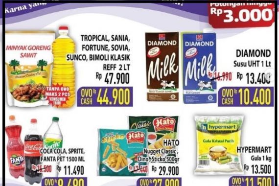 Promo JSM Hypermart, Harga Minyak Goreng Tropical hingga Bimoli Murah Bun! - JPNN.COM