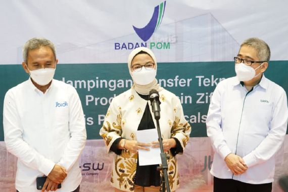 Kepala BPOM Puji Komitmen Produsen Zifivax Capai Kemandirian Farmasi - JPNN.COM