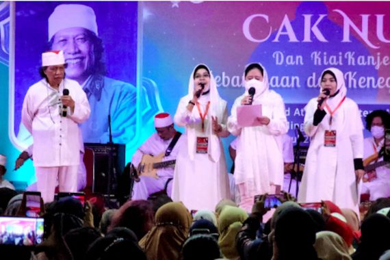 Acara Sinau Bareng Cak Nun, Puan: PDIP Tetap Berjuang agar Indonesia Lebih Baik - JPNN.COM