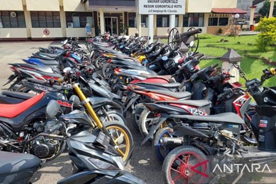 Ini Motor Siapa di Kantor Polisi? Baru Bisa Diambil Setelah Lebaran - JPNN.COM