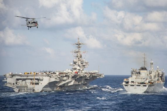 Korea Memanas, 6 Kapal Perang dan Puluhan Jet Tempur Amerika Siaga - JPNN.COM