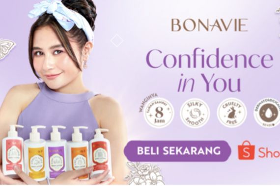 Jadi Brand Ambassador Bonavie, Prilly Latuconsina: Aku Jatuh Cinta Banget - JPNN.COM