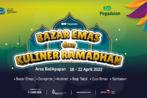 Pegadaian Gelar Bazar Emas & Kuliner Ramadan Serentak di 61 Kota, Cus Diborong - JPNN.COM