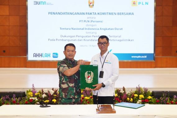 PLN Gandeng TNI AD untuk Penguatan Pembangunan Infrastruktur Listrik - JPNN.COM