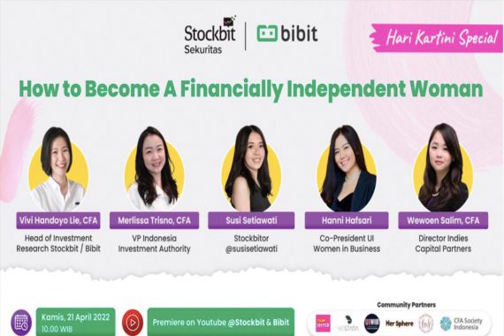 Hari Kartini, Kaum Perempuan juga Bisa Belajar Literasi Keuangan dan Investasi - JPNN.COM