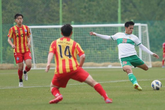 Awal Manis Laga Uji Coba Timnas U-23 Indonesia di Korsel, Kalahkan Andong College 4-2 - JPNN.COM