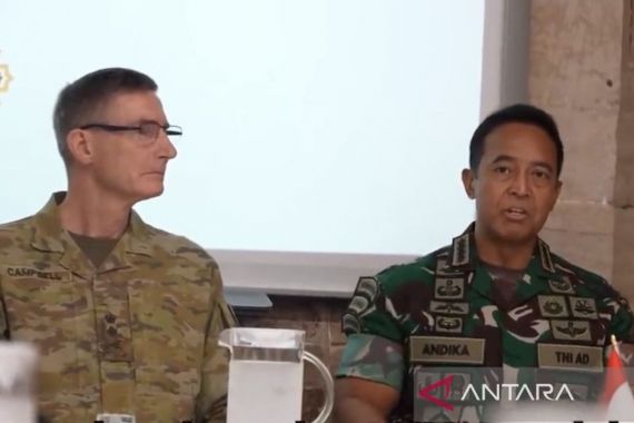 Bertemu Jenderal Angus Campbell, Andika Perkasa Pengin Persahabatan TNI dan ADF Makin Kuat - JPNN.COM