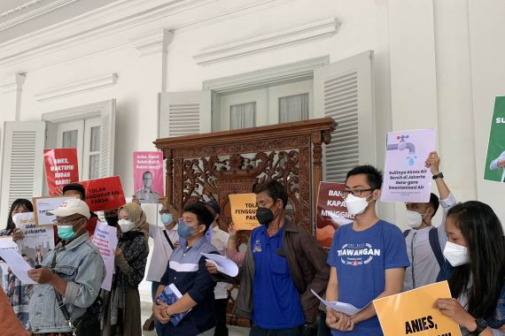 Waduh, Koalisi Warga Jakarta Masuk ke Kantor Anies, Ada Urusan Apa? - JPNN.COM