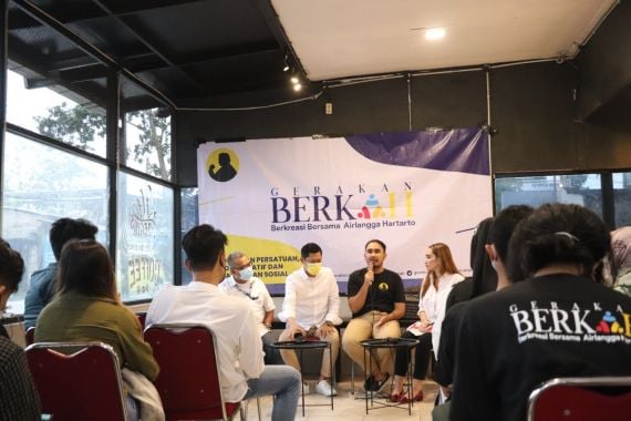 Sukarelawan Airlangga Gelorakan Kolaborasi Ekonomi Kreatif di Cianjur - JPNN.COM