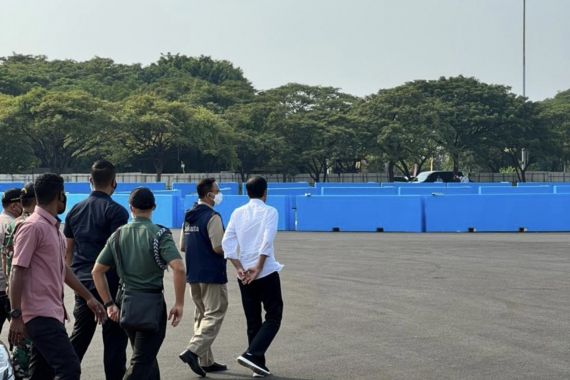 Mendampingi Jokowi ke Lokasi Formula E, Anies Ungkap Proses Pengerjaan Sirkuit - JPNN.COM