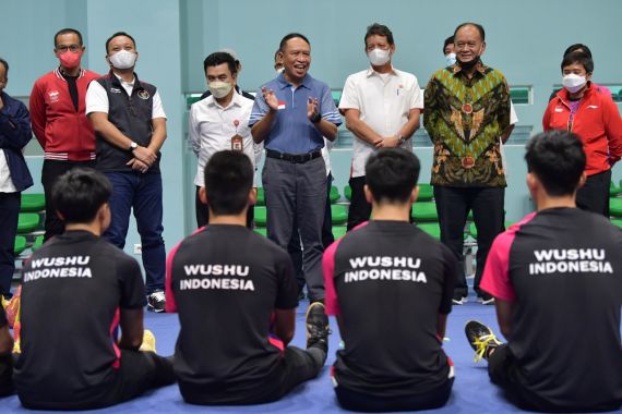 Menpora Amali Suntik Semangat Atlet Wushu Agar Berprestasi di SEA Games 2021 - JPNN.COM