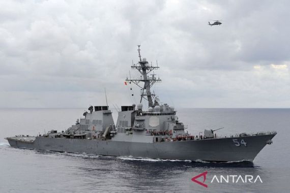 Kapal Perang AS Berlayar di Selat Taiwan, Tiongkok Tuding Sengaja Rusak Perdamaian - JPNN.COM