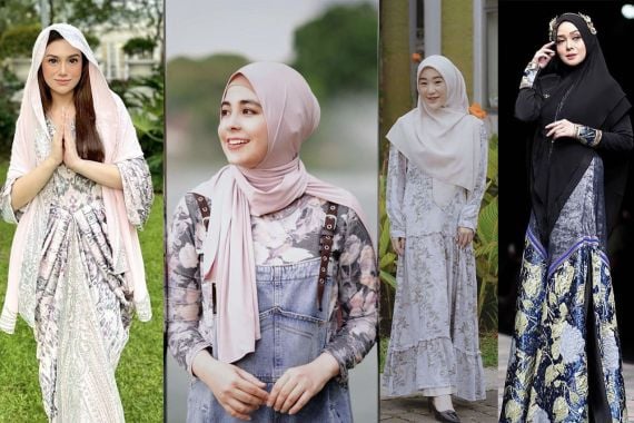 Artis Janda Ini Cantik Berbusana Muslimah, Bisa Jadi Inspirasi untuk Lebaran - JPNN.COM