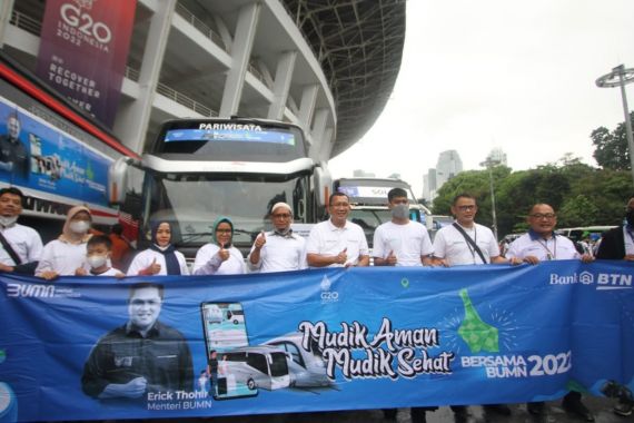 Sukseskan Mudik Aman Mudik Sehat BUMN 2022, BTN Kerahkan 15 Bus - JPNN.COM