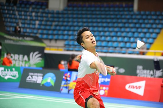 Badminton Asia Championship 2022: Ginting Susul Jojo dan Chico, Vito Terkapar - JPNN.COM