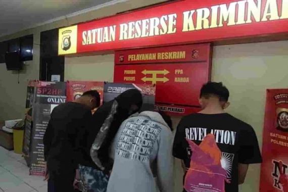 4 Pembacok Wahyu Saputra Diringkus, Motif Balas Dendam, tetapi Salah Sasaran - JPNN.COM