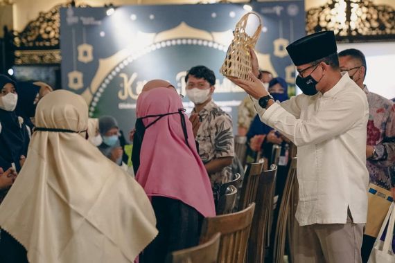 Dorong Ekonomi Kreatif Ciptakan Lapangan Kerja, Sandiaga Uno Menggencarkan Kelana Ramadan - JPNN.COM