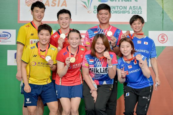 Hasil Lengkap Badminton Asia Championship 2022: China Dominan, Indonesia Jempolan - JPNN.COM