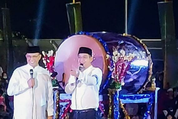 Anies Berduet Dengan Pasha Ungu di Malam Takbiran, Lagunya Sungguh Menyentuh Kalbu - JPNN.COM