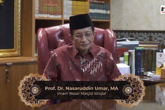 Nasaruddin Umar: Muslim Indonesia Seharusnya Bersyukur, Bandingkan dengan Afganistan - JPNN.COM