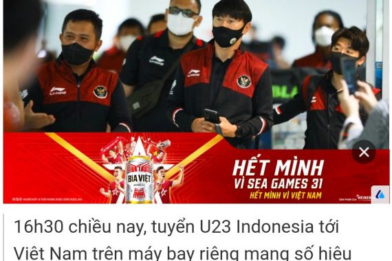 SEA Games 2021: Timnas U-23 Sudah Tiba di Vietnam, Pesawat Sempat Delay, Ada Apa? - JPNN.COM