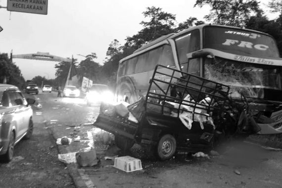 Sopir Bus Family Raya Ceria yang Kabur Seusai Kecelakaan Maut Ditangkap di Banten - JPNN.COM