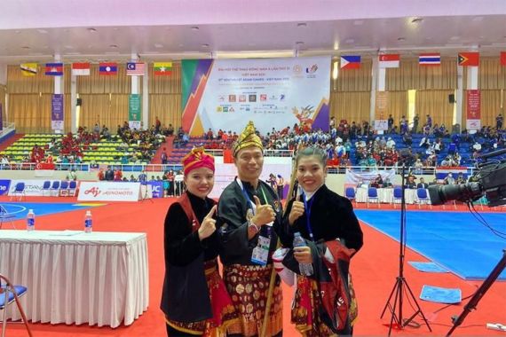Berkat Ririn & Riska Emas Indonesia di SEA Games 2021 Bertambah - JPNN.COM