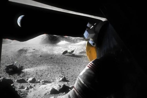 NASA Gandeng 3 Perusahaan dalam Proyek Nuklir di Bulan - JPNN.COM