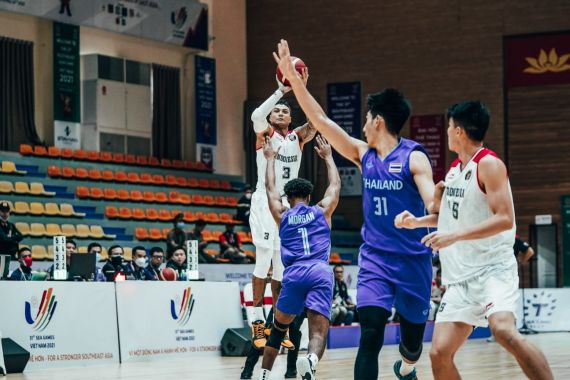 SEA Games 2021: Timnas Basket Indonesia Gasak Thailand - JPNN.COM