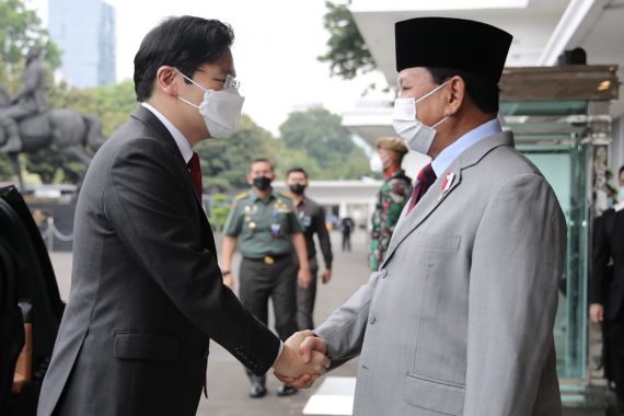Jamu Calon PM Singapura, Prabowo Buktikan Pengaruhnya di Kancah Global - JPNN.COM