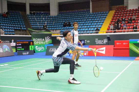 Fajar Alfian/Muhammad Rian Ardianto Selamatkan Wajah Indonesia di Thailand Open 2022 - JPNN.COM