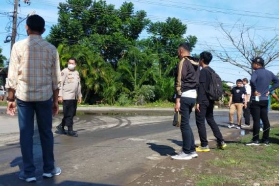 Begini Cara Oknum Polisi Tembak Mati Petugas Dishub Makassar, Dor, Tak Ada Ampun - JPNN.COM