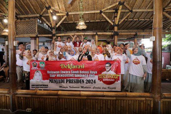 Sukarelawan Jawara Satu Suara Mendukung Sandiaga Maju di Pilpres 2024 - JPNN.COM