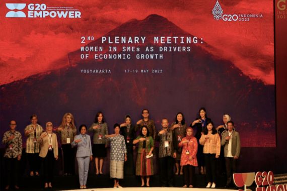 G20 Empower: Empat Menteri Dukung Perempuan Mengembangkan UMKM di Indonesia - JPNN.COM