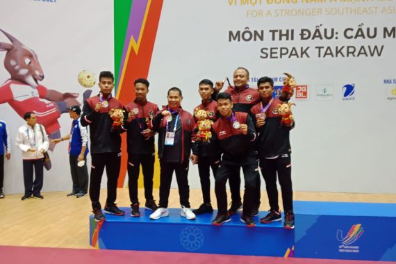 Putra Asal Parepare Sukses Bawa Timnas Sepak Takraw Raih 3 Medali di SEA Games - JPNN.COM