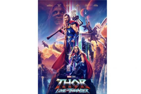 Poster dan Trailer Terbaru Thor: Love and Thunder Resmi Dirilis - JPNN.COM